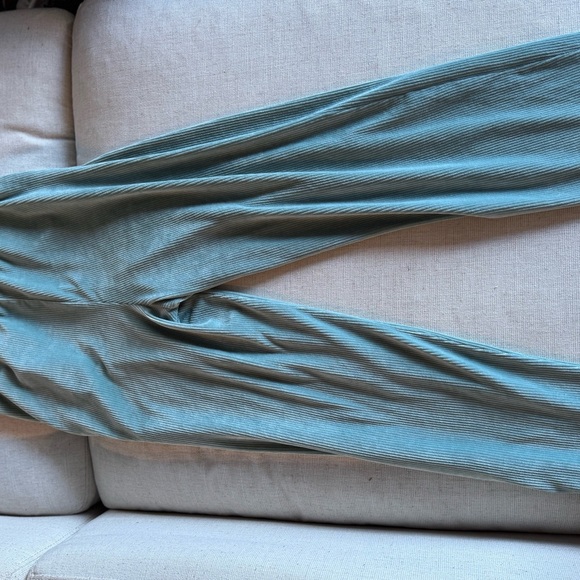 Zara Mint Ribbed Pants - Picture 3 of 3